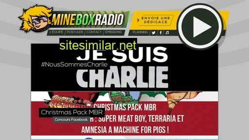 mineboxradio.fr alternative sites