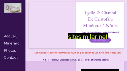 mineraux-de-cristofaro-nimes.fr alternative sites