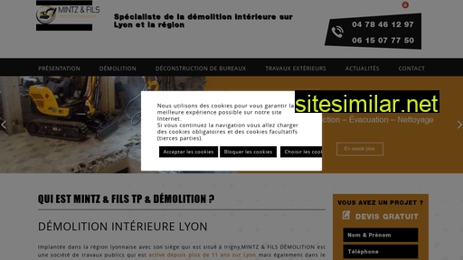 mintz-demolition.fr alternative sites