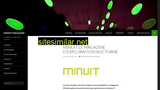Minuit-magazine similar sites