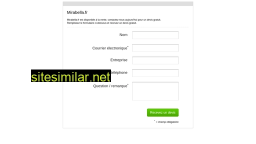 mirabella.fr alternative sites