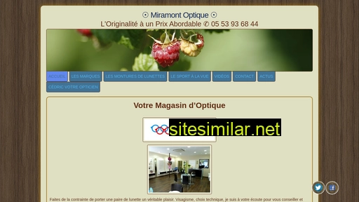 miramont-optique.fr alternative sites