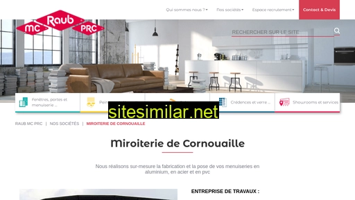 miroiterie-cornouaille.fr alternative sites