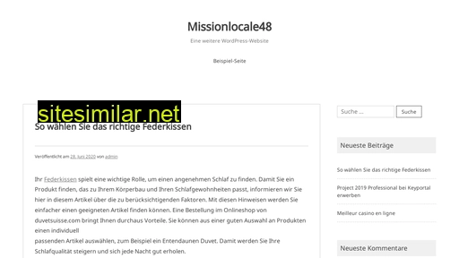 missionlocale48.fr alternative sites