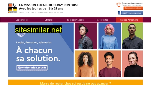 missionlocalecergypontoise.fr alternative sites