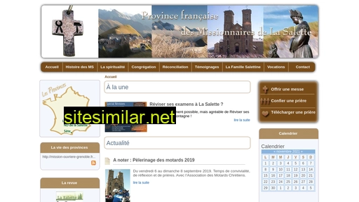 missionnaire-lasalette.fr alternative sites