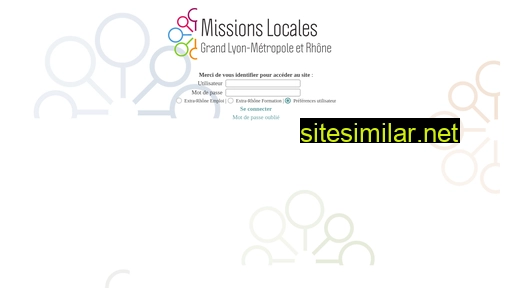 Missions-locales-rhone similar sites