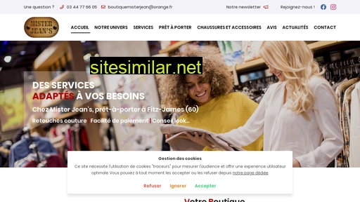 misterjeans.fr alternative sites