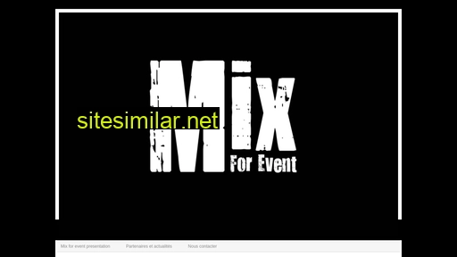 mixforevent.fr alternative sites