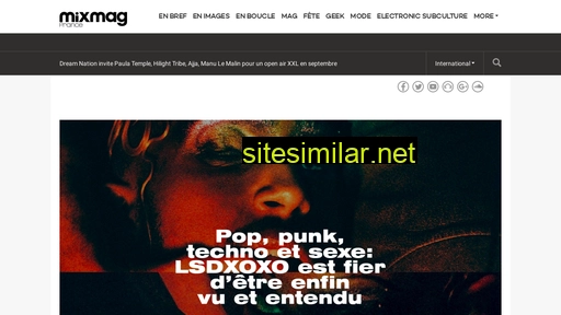 mixmag.fr alternative sites