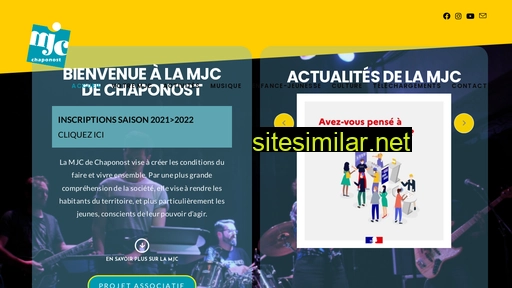 mjcchaponost.fr alternative sites