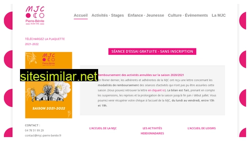 mjc-pierre-benite.fr alternative sites