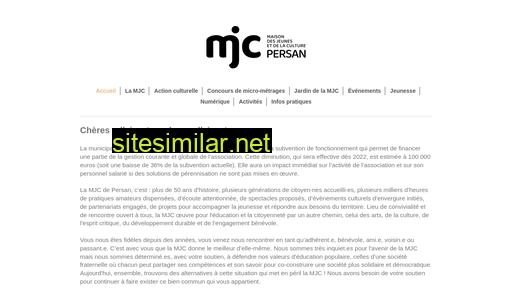 mjcpersan.fr alternative sites