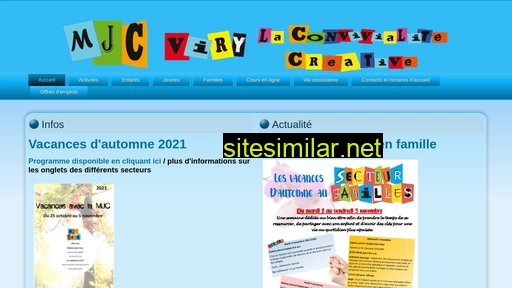 mjcviry74.fr alternative sites