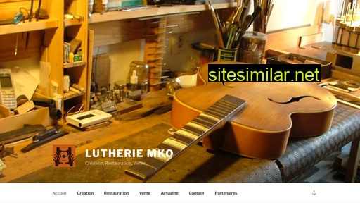 mko-lutherie.fr alternative sites