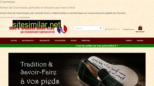 m.mes-pantoufles.fr alternative sites