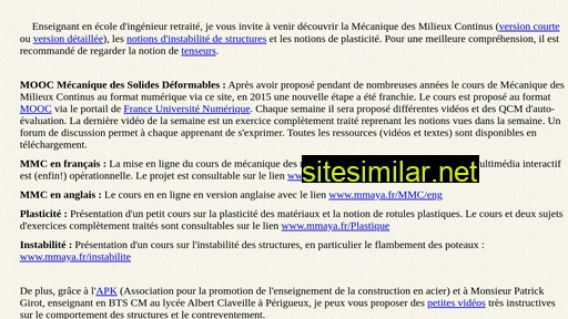 mmaya.fr alternative sites