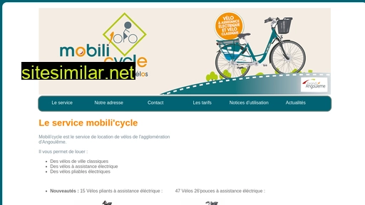 Mobilicycle similar sites