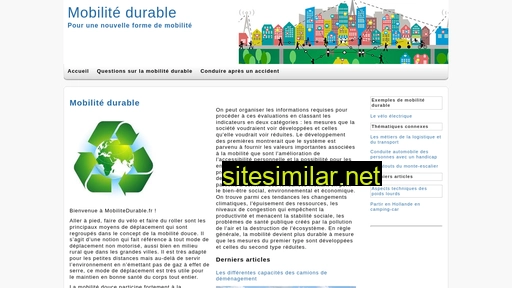 mobilitedurable.fr alternative sites