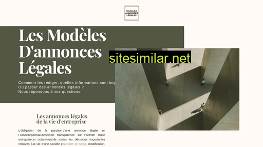 modeles-annonces.fr alternative sites