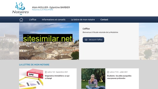 mollier-tarlet-lamulatiere.notaires.fr alternative sites
