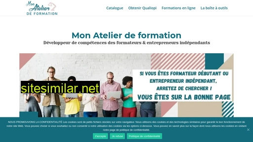 monatelierdeformation.fr alternative sites