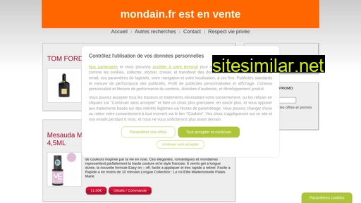 mondain.fr alternative sites