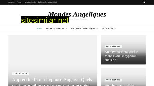 mondesdangelique.fr alternative sites