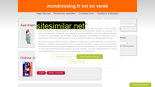 mondressing.fr alternative sites