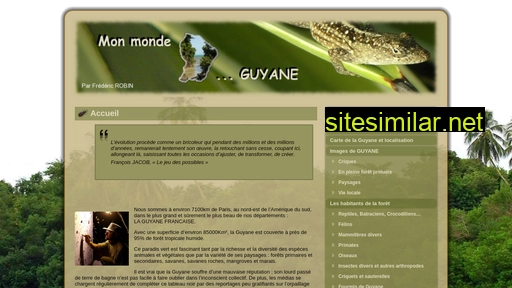 monmondeguyane.fr alternative sites
