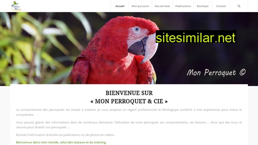 mon-perroquet.fr alternative sites