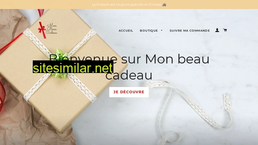 monbeaucadeau.fr alternative sites