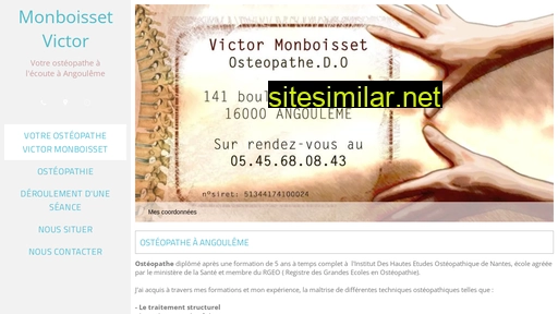 monboisset-victor-osteopathe.fr alternative sites