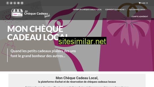 monchequecadeaulocal.fr alternative sites