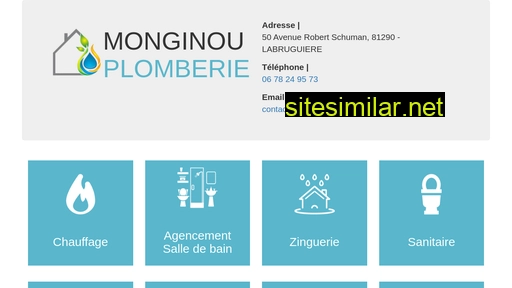 monginou-plomberie.fr alternative sites