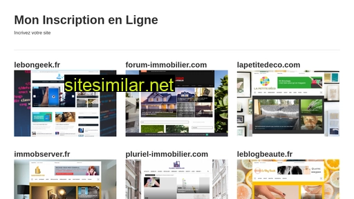 moninscriptionenligne.fr alternative sites