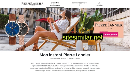 moninstantpierrelannier.fr alternative sites
