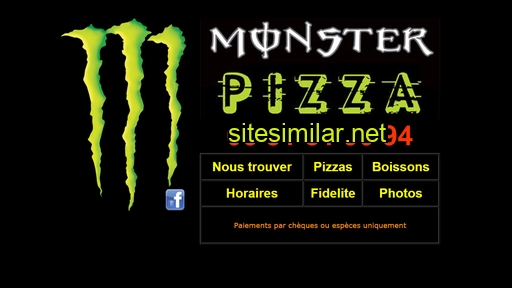 Monster-pizza similar sites