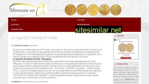 monnaies-en-or.fr alternative sites