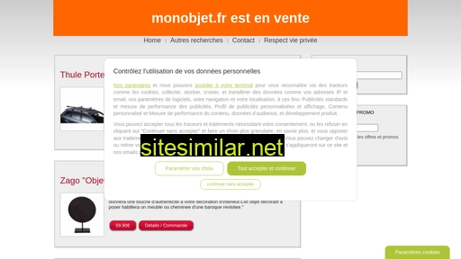 monobjet.fr alternative sites