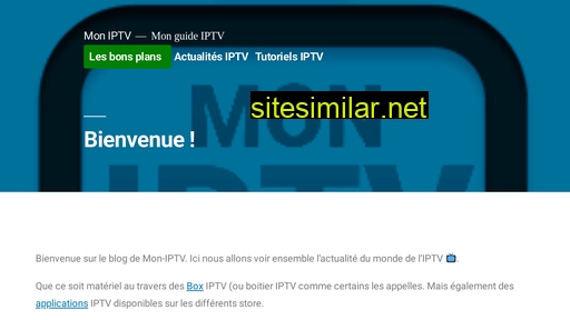mon-iptv.fr alternative sites