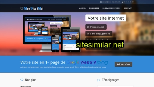 mon-site-et-moi.fr alternative sites