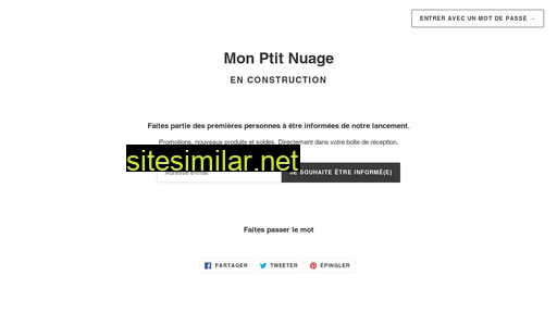 monptitnuage.fr alternative sites