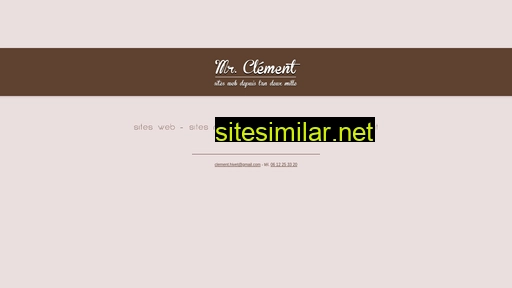 Monsieur-clement similar sites