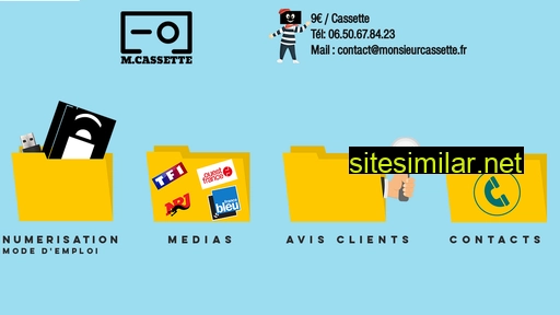 monsieurcassette.fr alternative sites