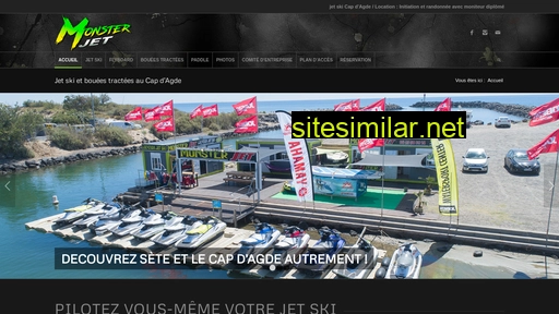 monsterjet.fr alternative sites