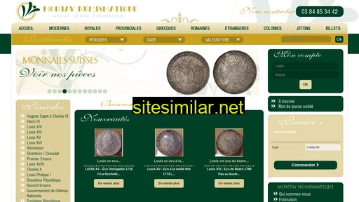 montay-numismatique.fr alternative sites