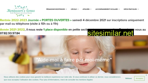 montessori-gones.fr alternative sites