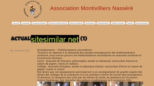 montivilliersnassere.fr alternative sites