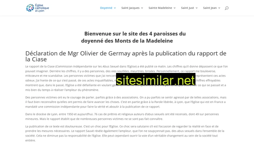 montsdelamadeleine.fr alternative sites